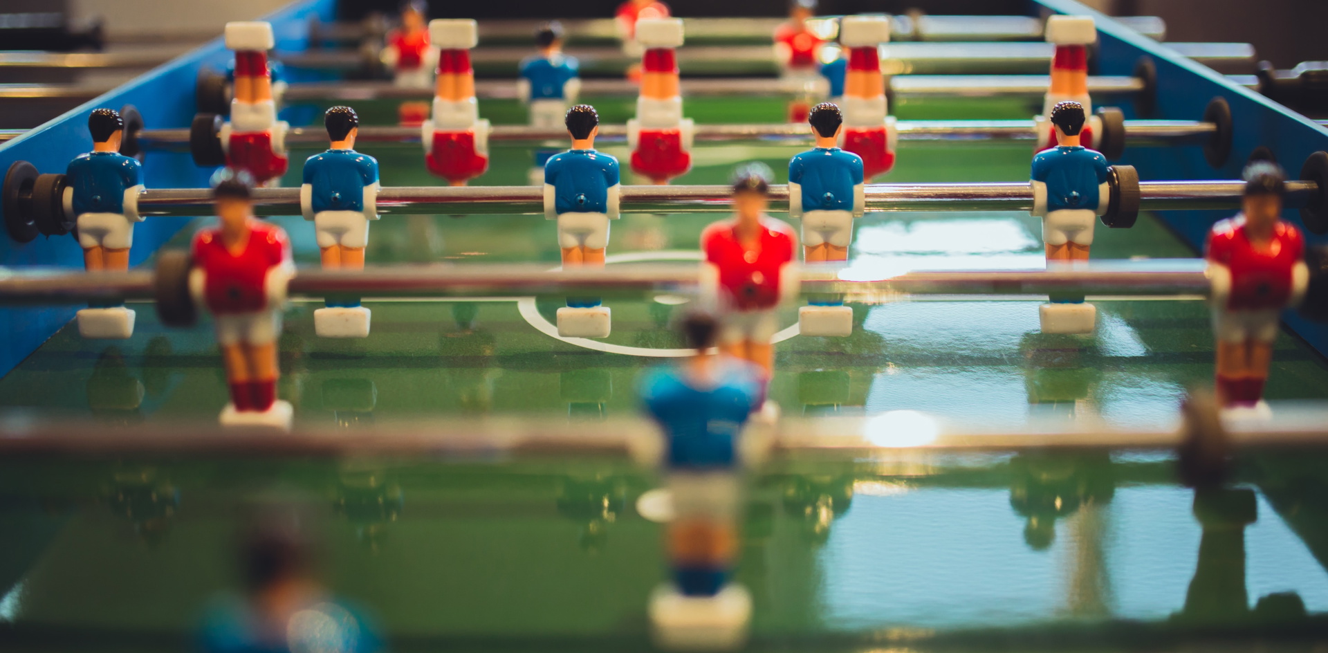 Image of table football teams