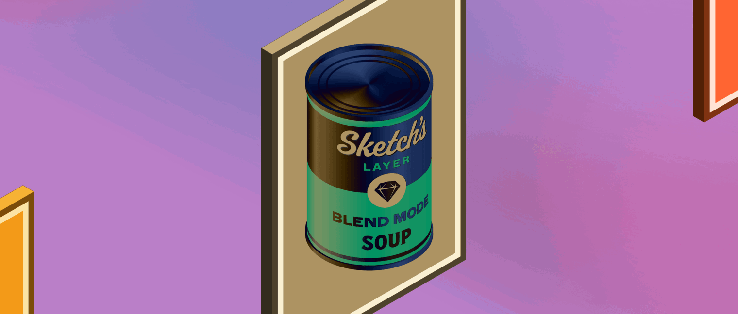 Blend modes illustration made in Sketch