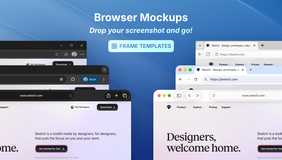 Image of Browser Mockup Templates