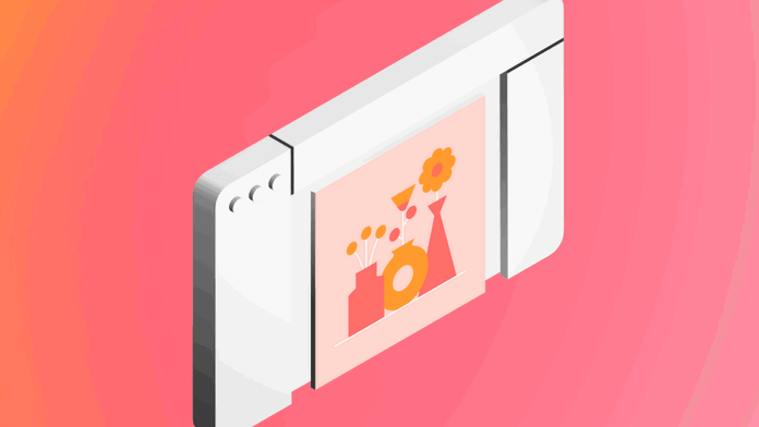 video illustration made in sketch showing inner workings of canvas rendering