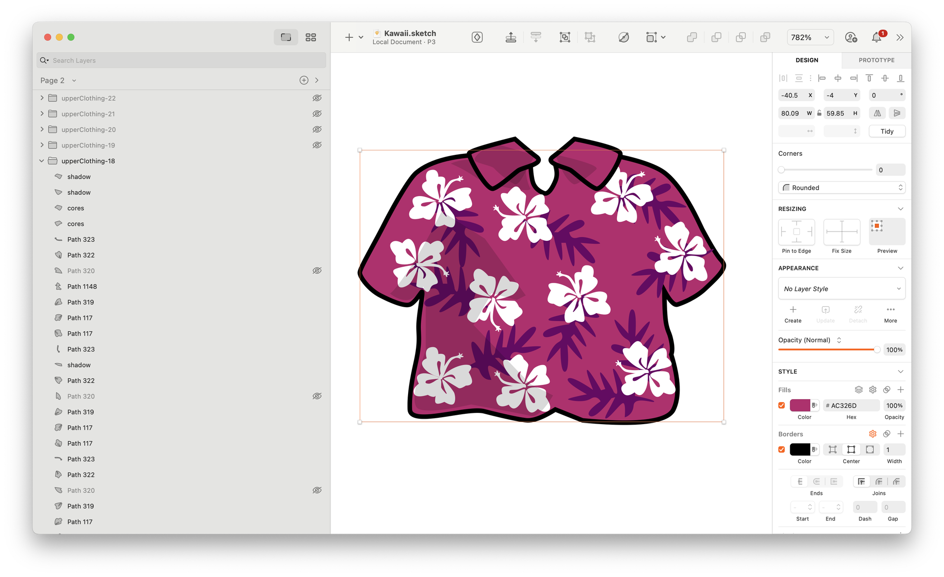 Screenshot of ChibiStudio in Sketch
