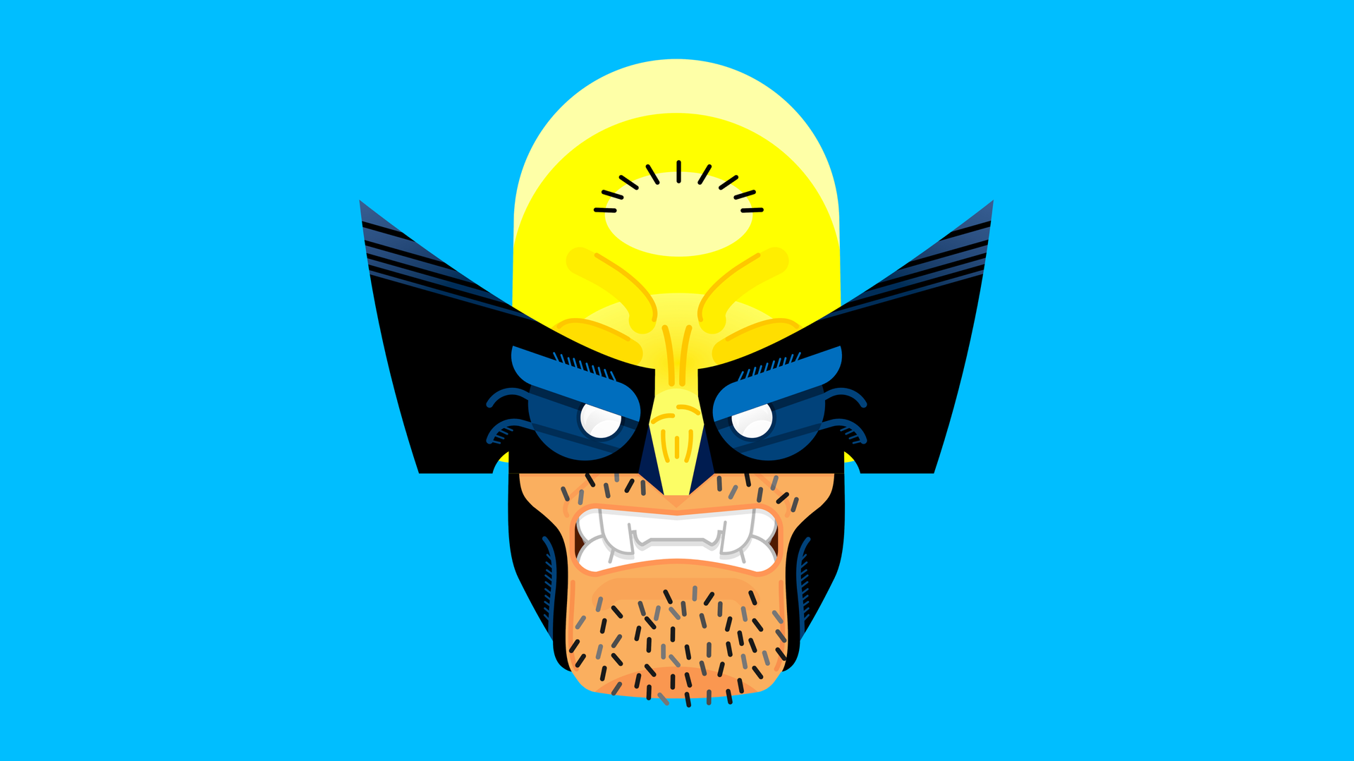 An image showing a Wolverine illustration, created by Duncan