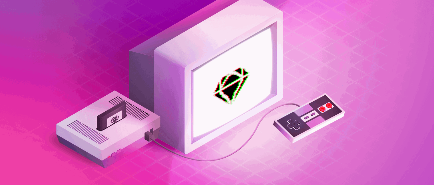 Illustration made in Sketch of game user interface design