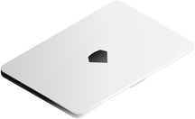 An illustration of a MacBook device