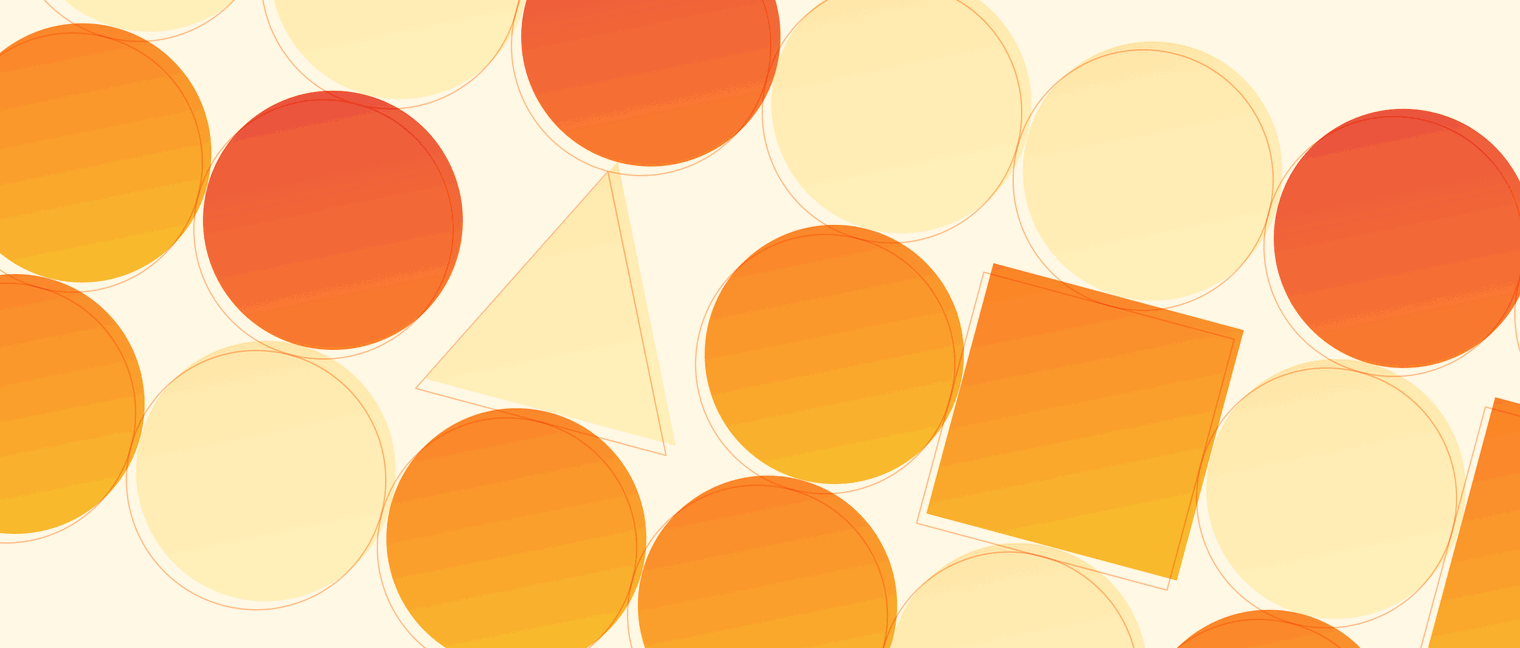 Header image for blog post about Objective-C showing a series of colored blocks in an offset grid