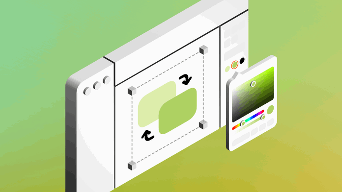 illustration made in sketch of override improvements