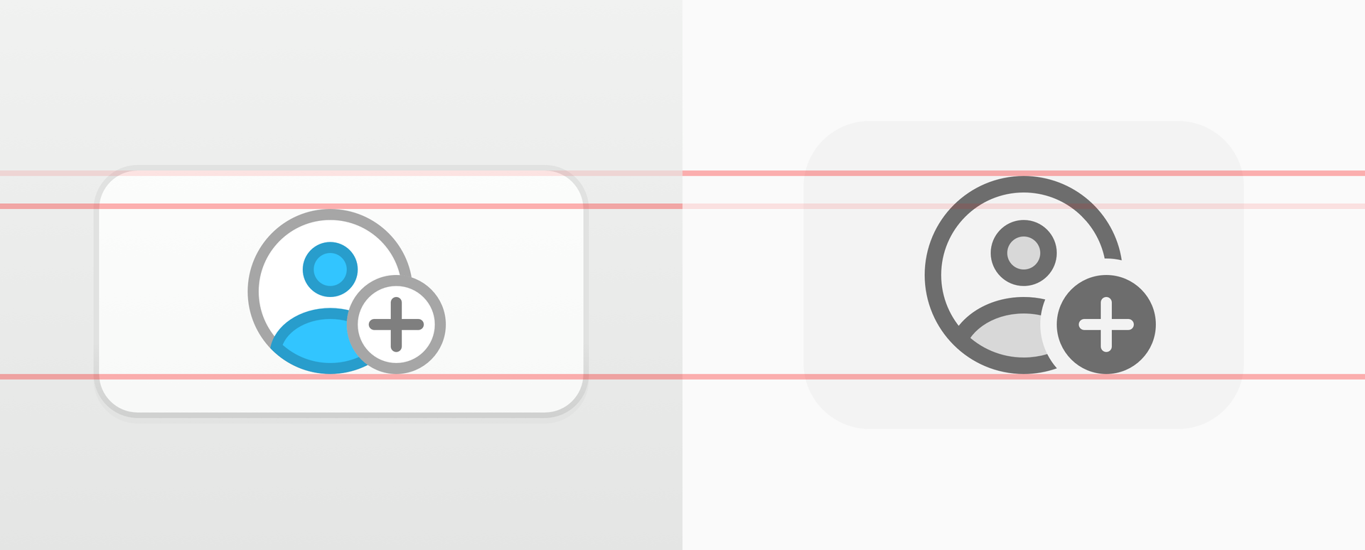 Imagine showing the size difference between Catalina’s toolbar icons on the left and Big Sur on the right.